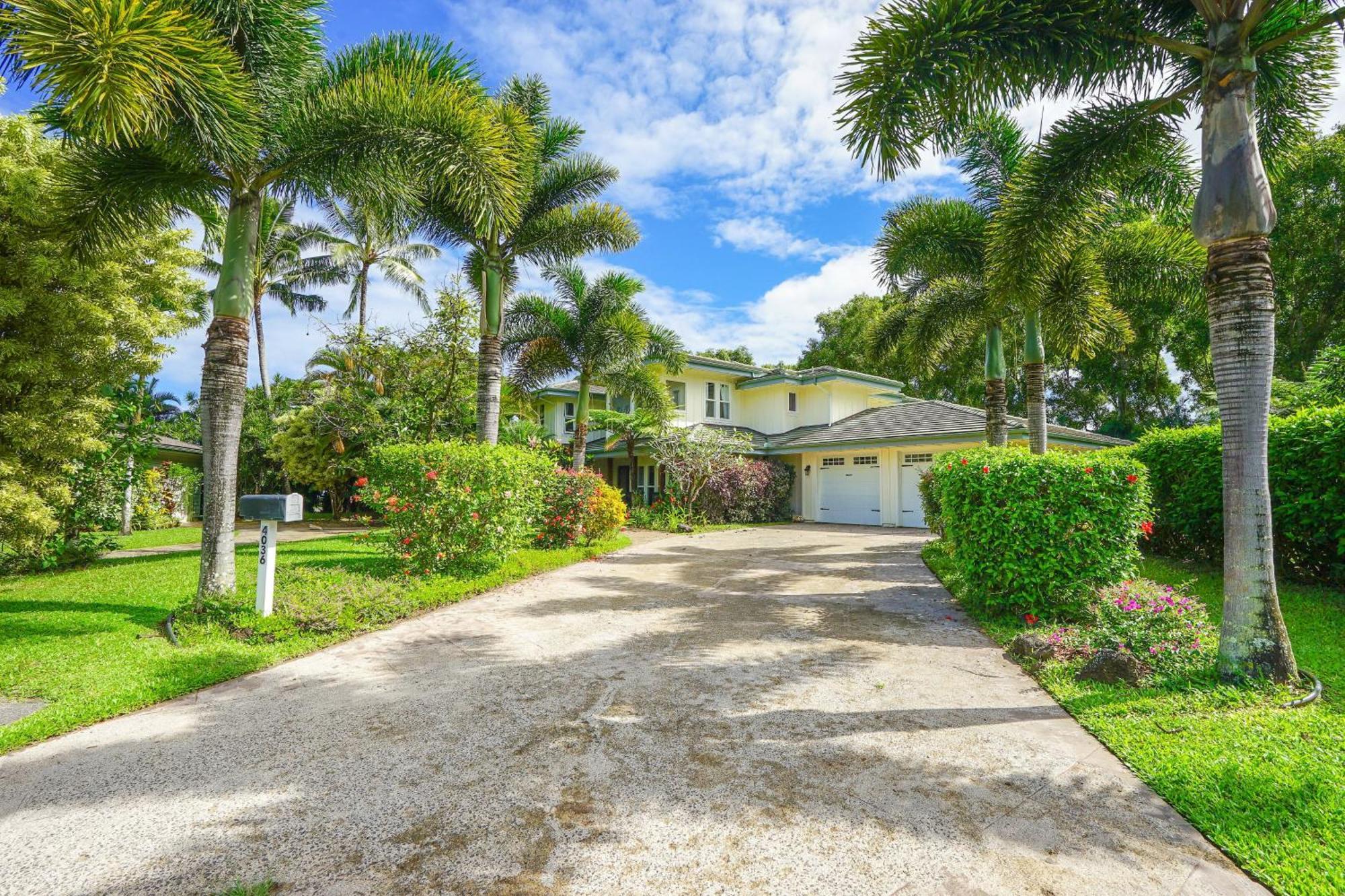 Blue Hawaii House Villa Princeville Bagian luar foto