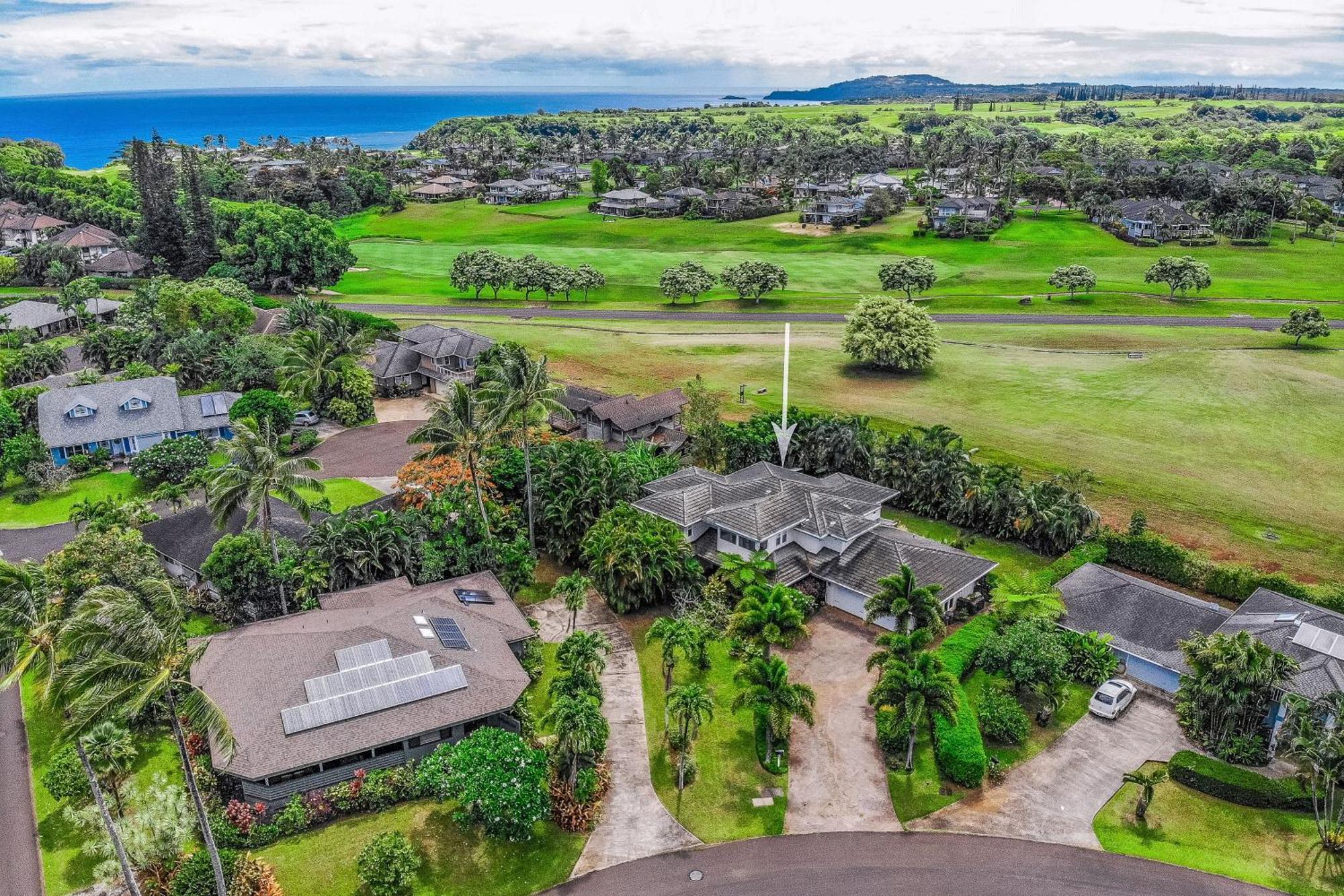 Blue Hawaii House Villa Princeville Bagian luar foto